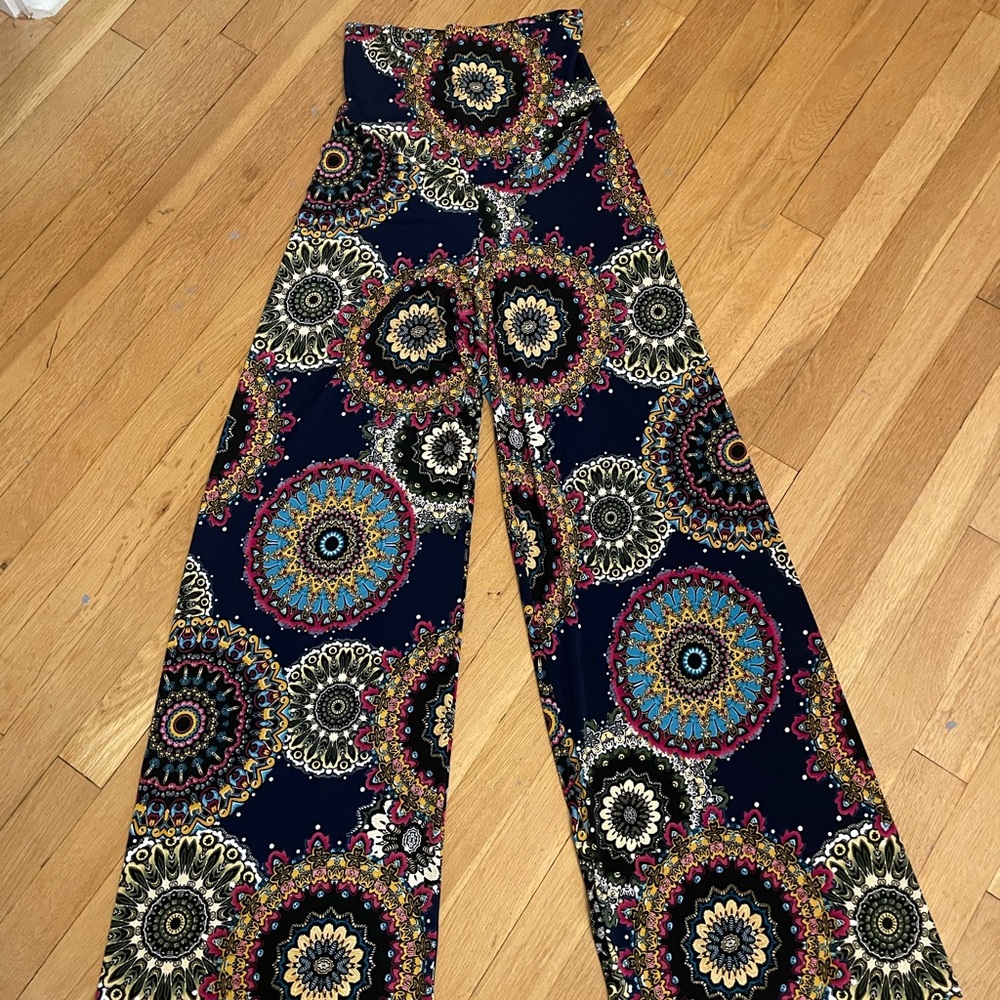 Wide leg stylish maternity pants